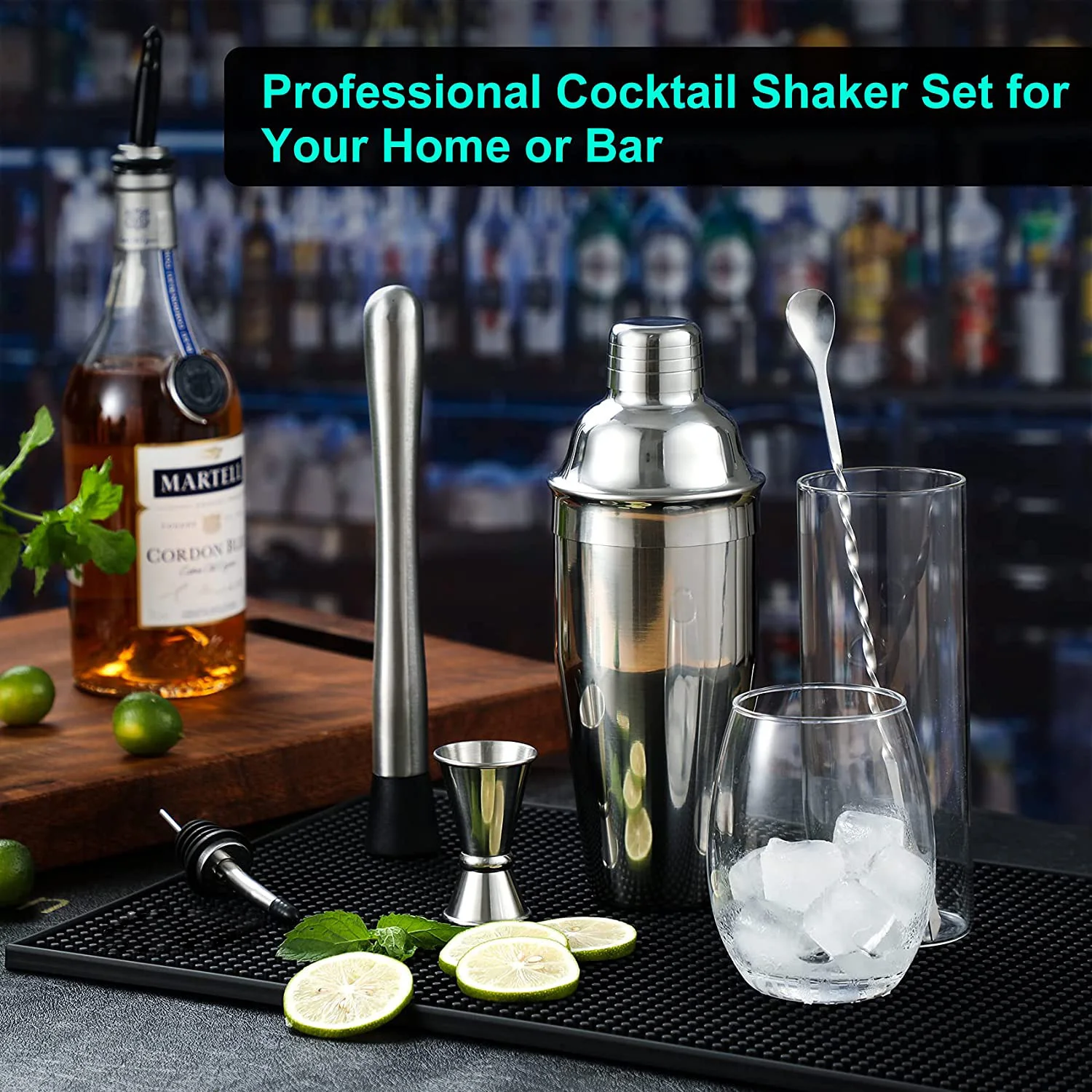 Hot Sell Bar Accessories Tool Martini Shaker Measuring Jigger Mixing