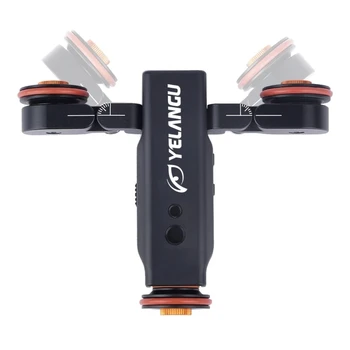 YELANGU L4X Motorized Camera Slider Electric Dolly Car Motorized Autodolly for DSLR Camera detail image