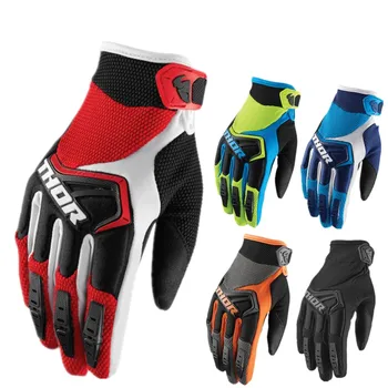 thor Motorcycle Gloves dirt bike polyester Custom Racing Riding Moto Glove off road xc mtb motocross gloves