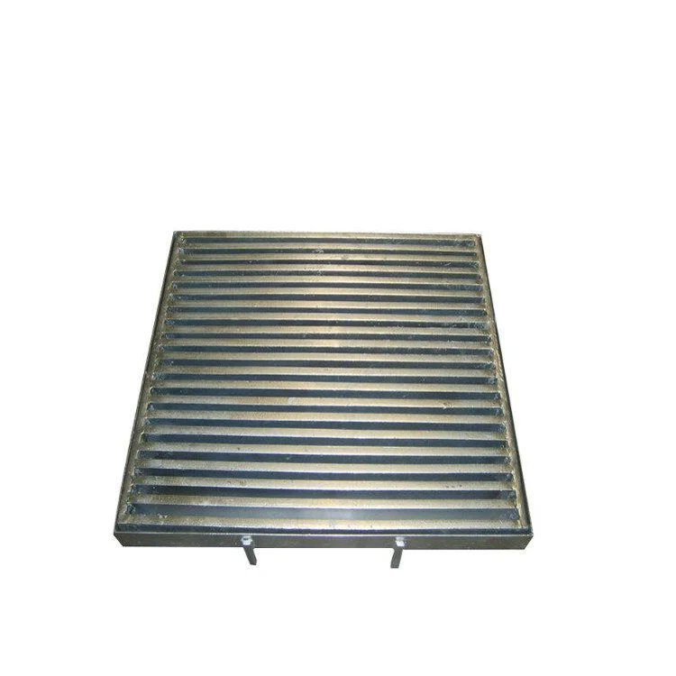 Outdoor Heavy Duty Sidewalk Steel Grating Storm Ditch Trench Drain Drainage Cover Steel Grates