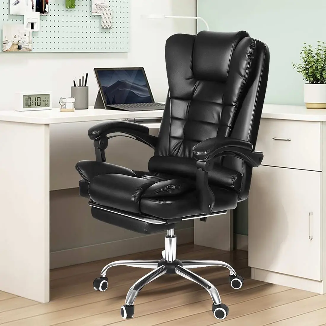 Xiangwang Leather Large Best Office Chair Hot Sales Orange Fabric