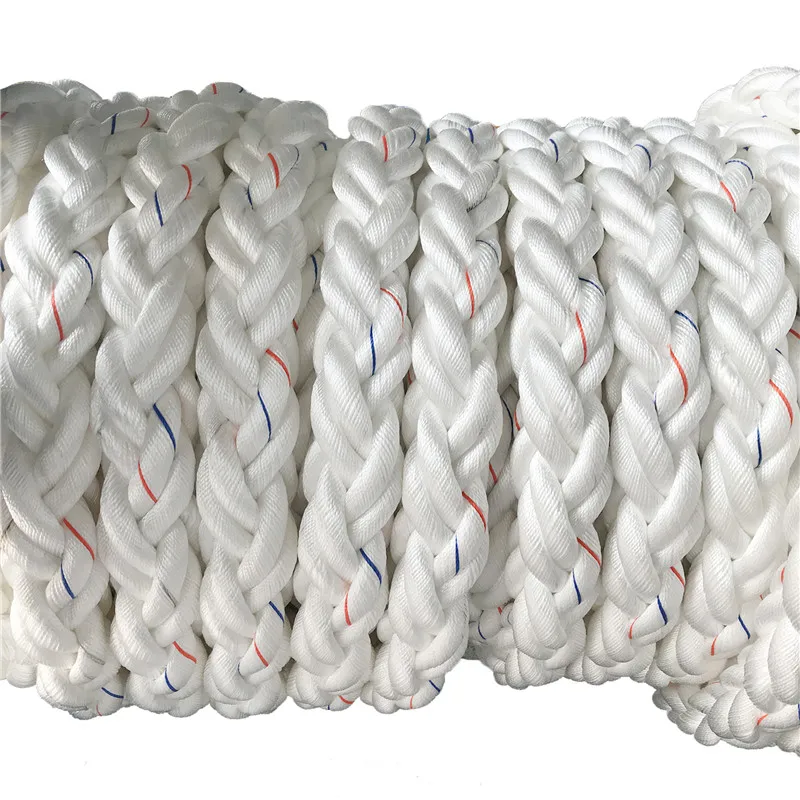 3 Strand 8 Strand 12 Strand Nylon/pp/polyester Marine Mooring Rope