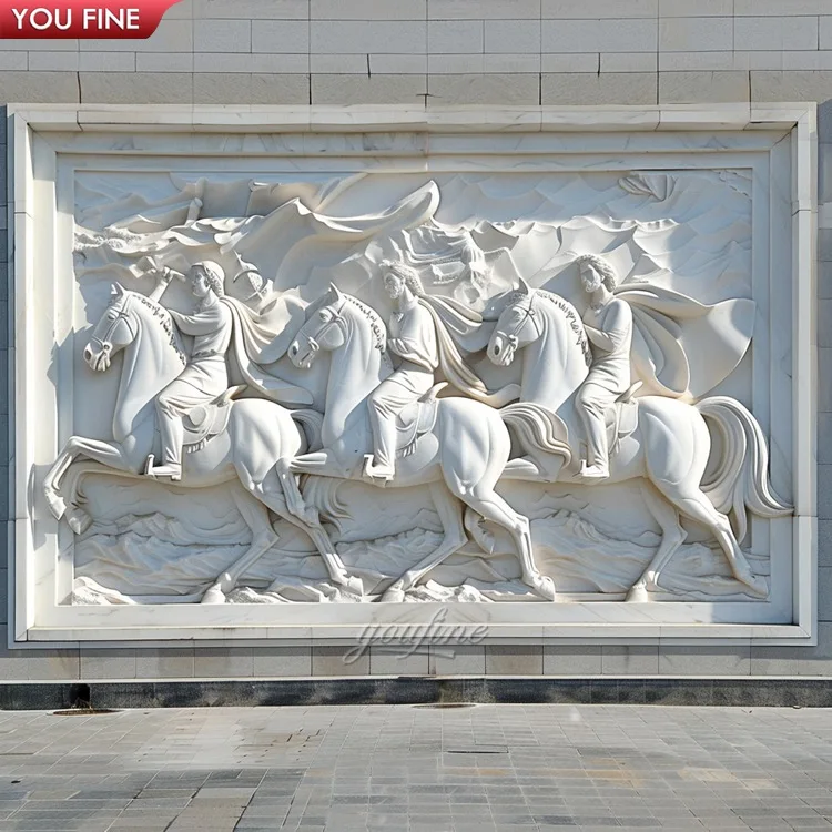 大理石と三頭の馬 (Marble and Tri-Horses) 大理石と三頭の馬 (Marble and Tri-Horses) Art and sculptures from