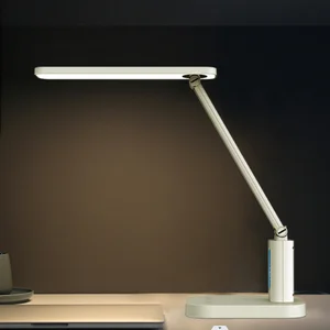Multi-Function Smart Desk Lamp with Digital Clock & Temperature Display Touch Control Desk Lamps with 3 Colors & 5 Brightness