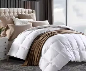 2026 Luxury Wholesale Winter Soft Down Filling Comforters Polyester Quilt Comforter Duvet for Home Textile