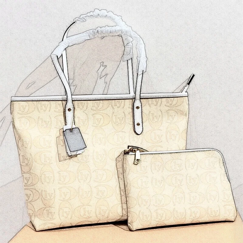 Casual Large Capacity Soft Shoulder PU Woven Tote Bag Magnetic Button Closure Hollow Mesh Cotton Lining Leisure Travel Women’s