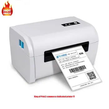 4X6 White Color BlueT Wifi Roll To Roll Shipping Label Sticker Barcode Maker Thermal Printer Machine for Supermarket