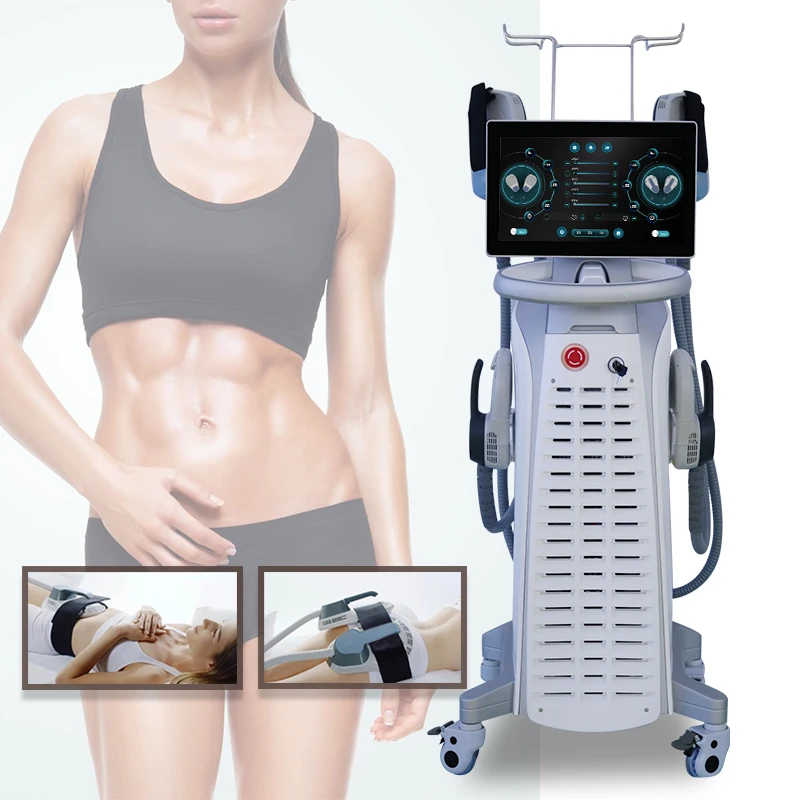 China 5 Applicators Weight Loss Muscles Tightening EMS Body Sculpting  Machine Slimming Machine Manufacturer and Supplier
