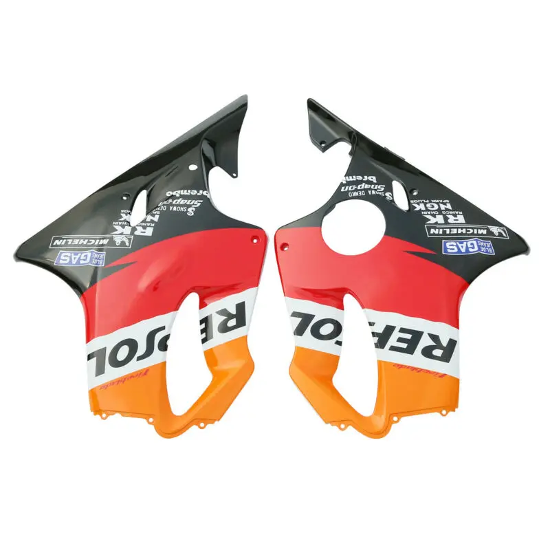 XINMATUO XF-4017-04 Injection ABS Fairing Bodywork Kit for Honda CBR600F4 CBR 600 F4 99 00 Repsol 4A