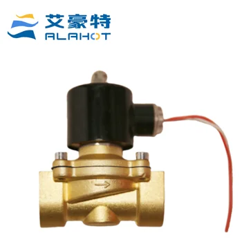 Alahot 24V 0.5W Energy Saving Brass Solenoid Valve Electric Ball Steam Trap Air Valve Control