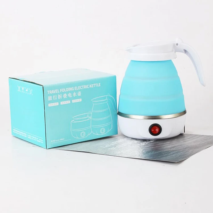 Travelling Folding Kettle Electric Silicone Foldable Water Kettles