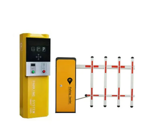 Guard Tour System Barcode Ticket /RFID Card  Parking System With Automatic Payment Machine Vehicle Parking  Boom Barrier Gate
