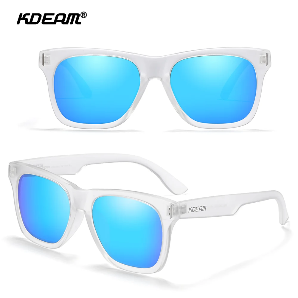 KDEAM 2021 New Arrival Rectangle Polarized Men Sunglasses  Fashion Women Sun Glasses KD151