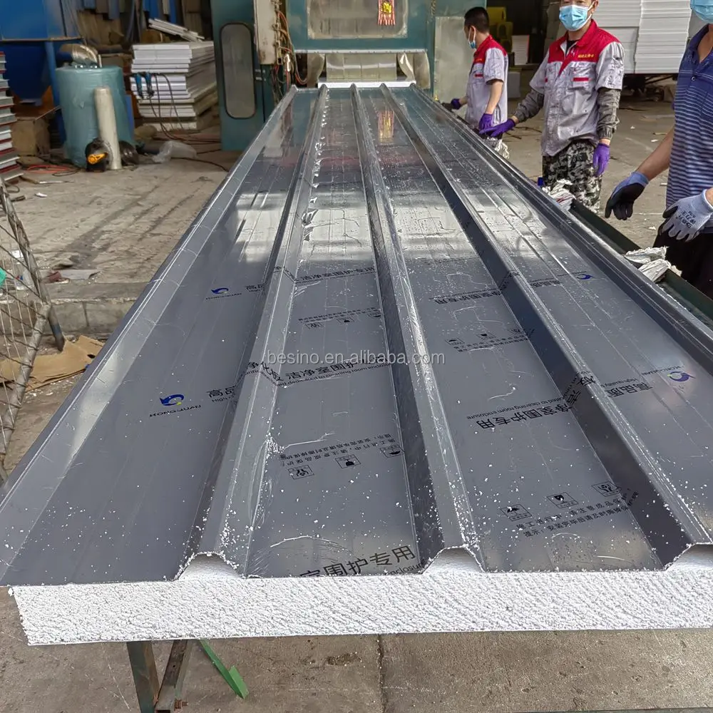 Structural Insulated Panel Insulating Plates Under Roof Eps Sandwich Panels Exterior Wall Panels for House