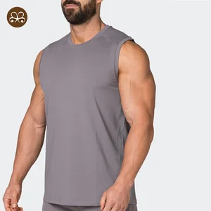 Wholesale the Reflective Running Tank Lightweight  Breathable Fabric