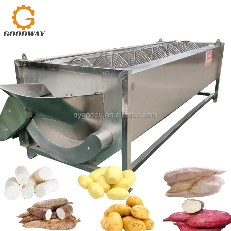 Efficient Cassava Peeler Cassava Peeling Machine Factory Price Peeling for Cassava Machine