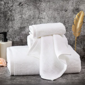 New High Quality Woven 5 Star Hotel Luxury Bathroom Custom Logo Face Hand Bath 100% Cotton Eco-Friendly Hotel Towels