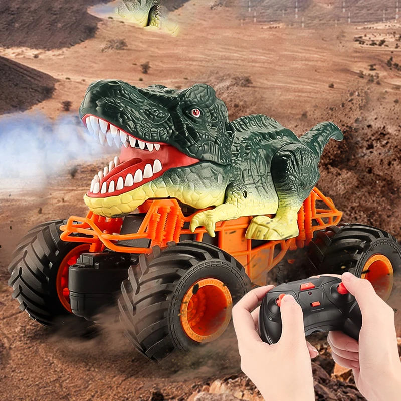 Best Seller Rc Dinosaur Truck 2.4g Spray Simulation Dino Remote Control