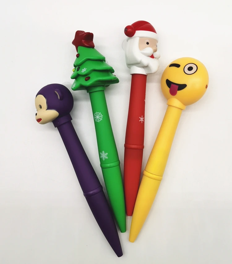 Yellow Cartoon Stitch  Novelty Beauty Led  Ball Point Pen