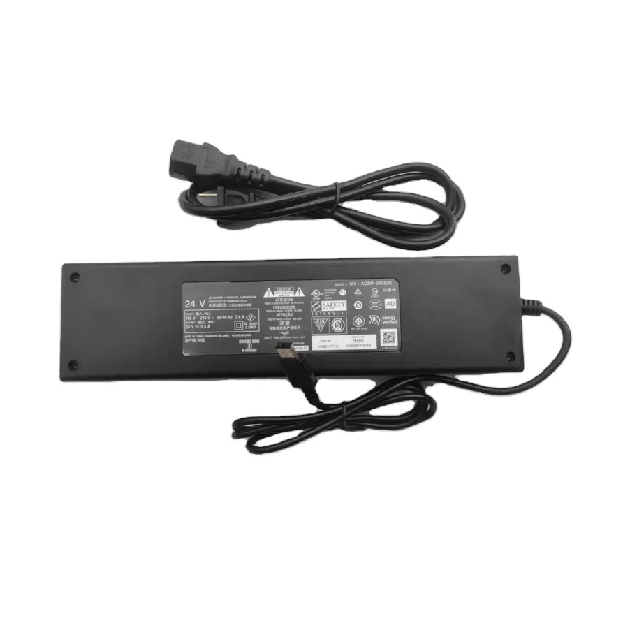 RingTeam 24V9.4A LCD TV Power Adapter Cable Suitable For Sony 100-240V/50-60Hz Charger ACDP-240E01 E02