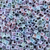 6x6mm White + Colored Plating