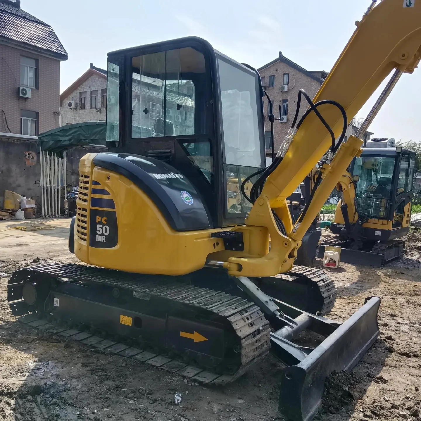Original Japanese Komatsu PC55 5.5 Ton Mini Excavator Engine Motor ...