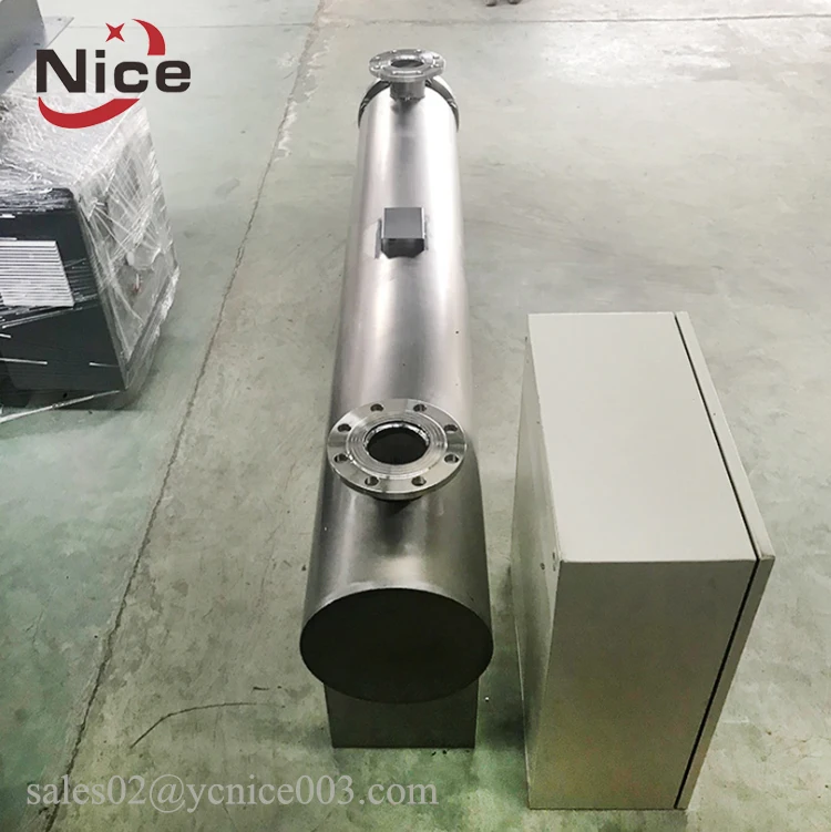 Horizontal Electric Pipeline Air Circulation Heater 100KW