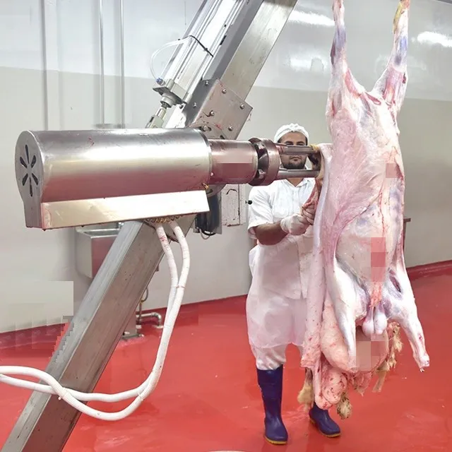 Sheepskin handle-automatic sheepskin handle for butchery