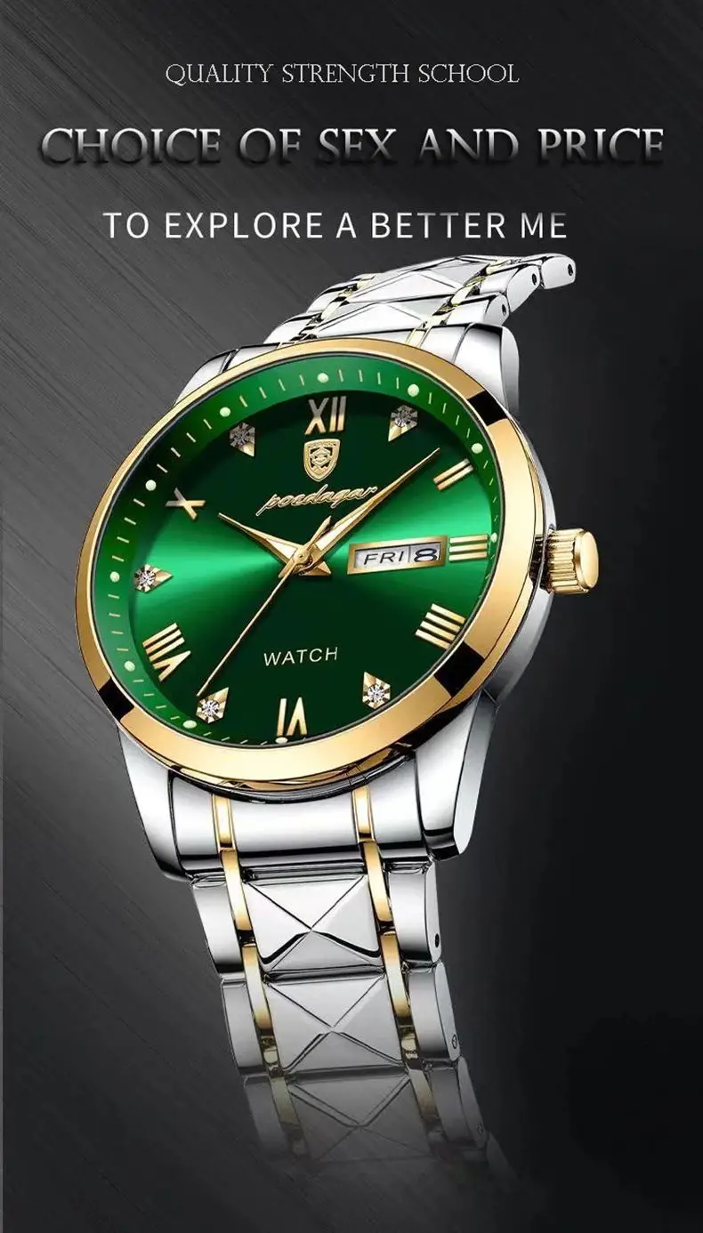 POEDAGAR 895 Men Quartz Watch description image