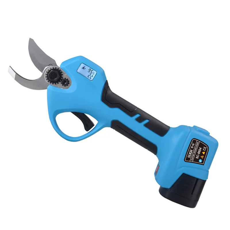 Battery Pruning Shears Powerful  Operated Shears Tree Branches Powered Cutter