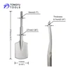 4,33" (110 mm) L x 16,1" (410 mm) L