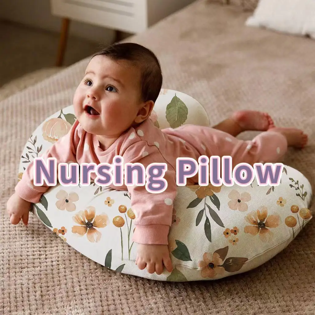 High-quality Nursing Pillow, Breastfeeding and Bottlefeeding Pillow Removable Washable Pillow Cover, Soft and Breathable Fabric factory