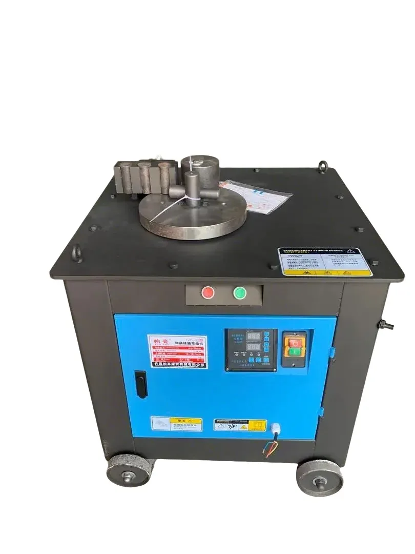 Small Hand Operated Construction Steel Round Bar Bending Machine Corrugated Rebar Steel Portable Reinforcing Metal Steel Bender