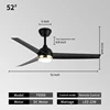 52INCH-Black+Gold Light Plate