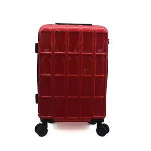 Wholesale New Fashion Multi-color Hard Shell Sturdy Trolley Suitcase Waterproof Travelling Bags Trolley Luggage