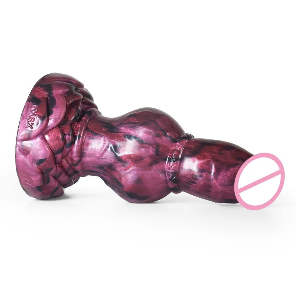 Male Monster Stimulation Realistic Dildo with Penis Female Masturbator G Spot Clitoris Move Skin Big Dick Anal Sex Toys