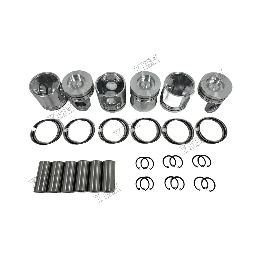 For Volvo D7D Engine Pistons With Piston Rings Engine Parts 2