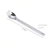 Fourche lumineuse miroir grise