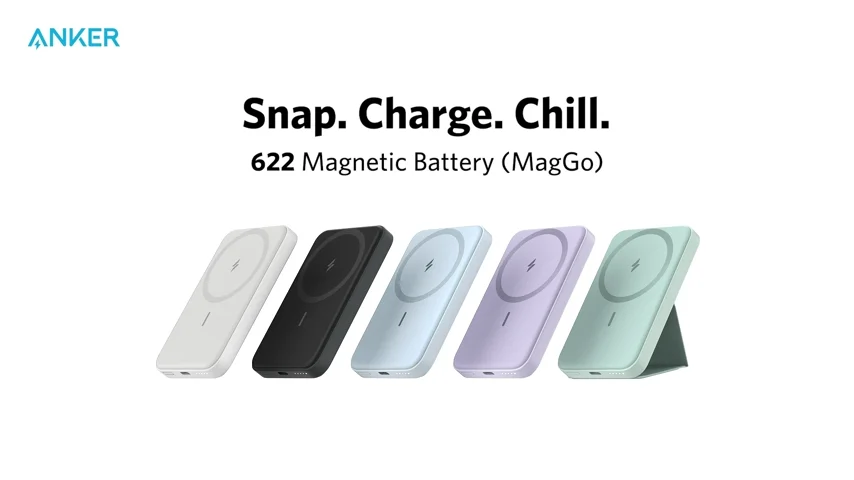 Anker 622 Powerbank 5000mAh Magnetic Battery MagGo magnetic auxiliary  battery wireless portable charger magnetic power bank - AliExpress
