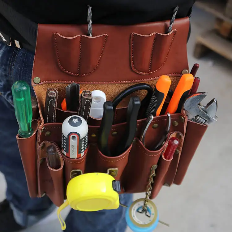 HiBO Outdoor Mikrofaser-Werkzeugtasche Gartenwerkzeug-Aufbewahrung  Leder-Holster| Alibaba.com