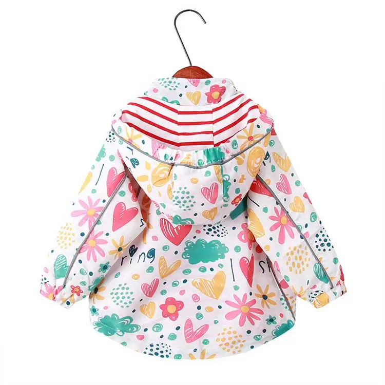 Оптовая продажа, зимние детские ветрозащитные куртки с длинным рукавом для девочек