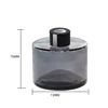 100 ml gris + bouchon intérieur + anneau noir