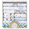 Cuatro estaciones doodle león azul