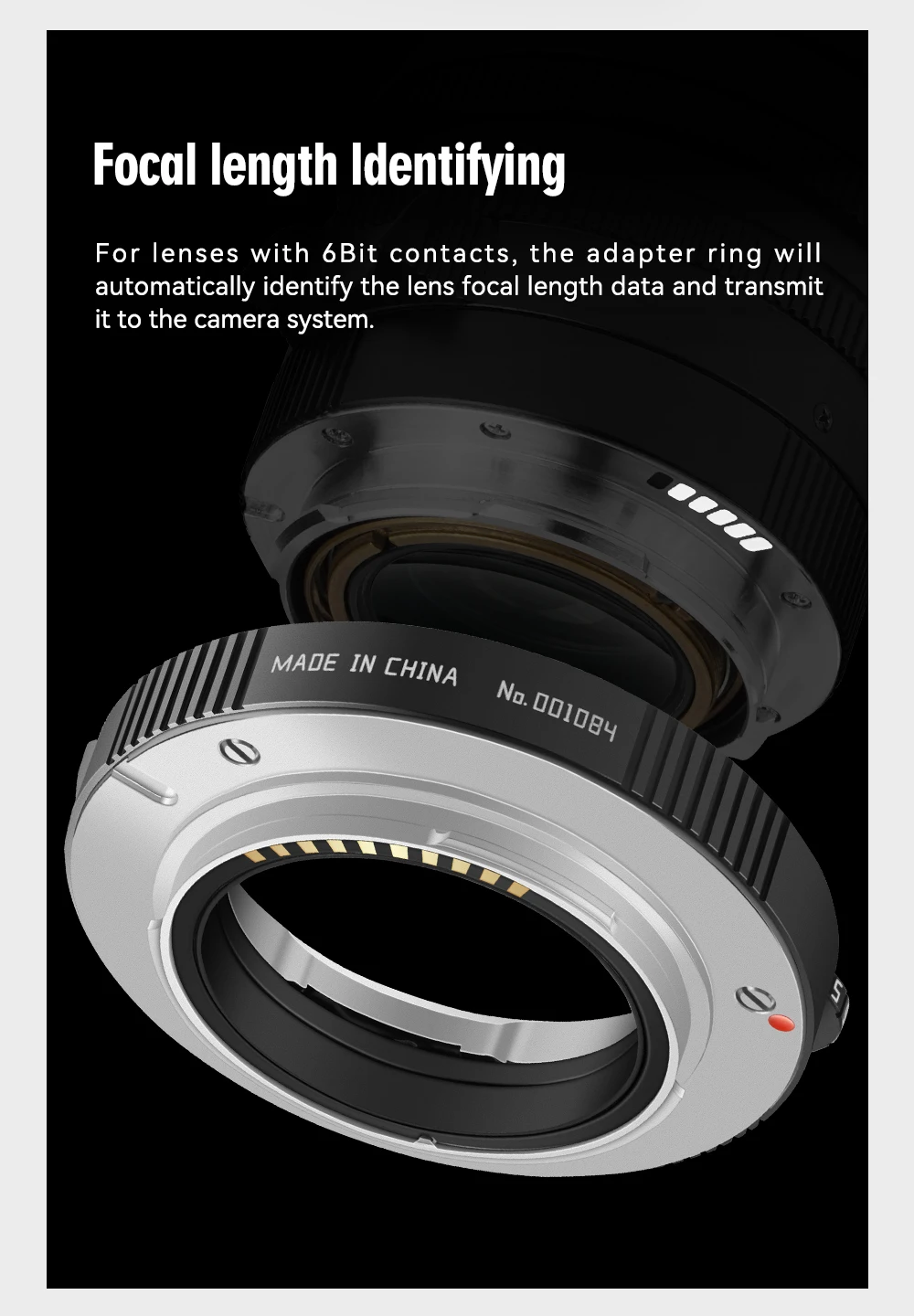 Ttartisan Me 6bit Adapter Lens Adapter Ring Mount Adapting And Exif