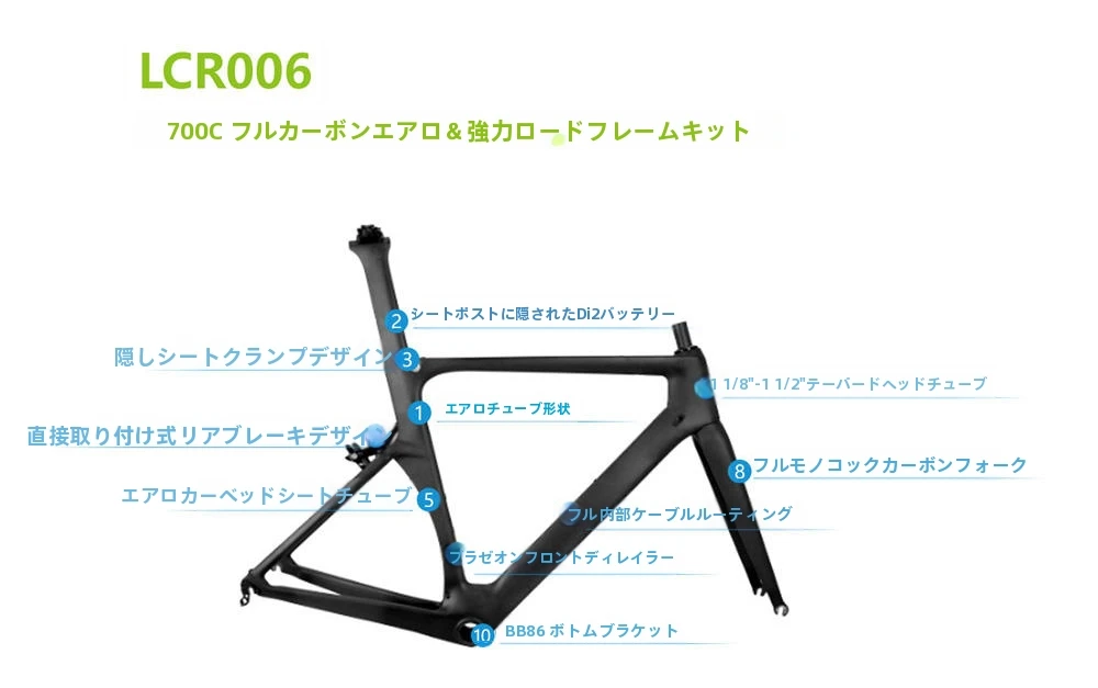 ゆうになります。semas CR-1 カーボンロードバイクフレーム ゆう様専用になります。semas CR-1 カーボンロードバイク