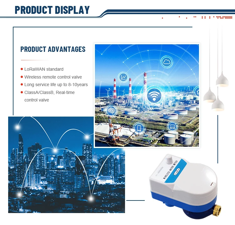 Digital Remote Reading Lorawan/rs485 Residential Mechanical Ultrasonic ...