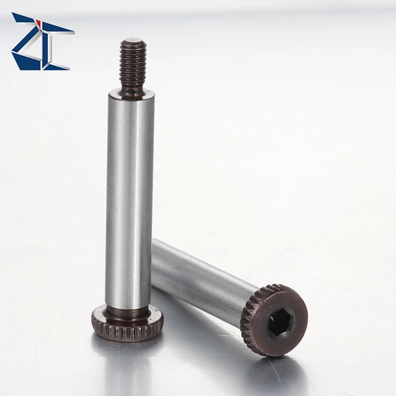 product oem best quality m6 m8 m10 m12 carbon steel black coating zinc plating hexagon socket head shoulder bolt-43