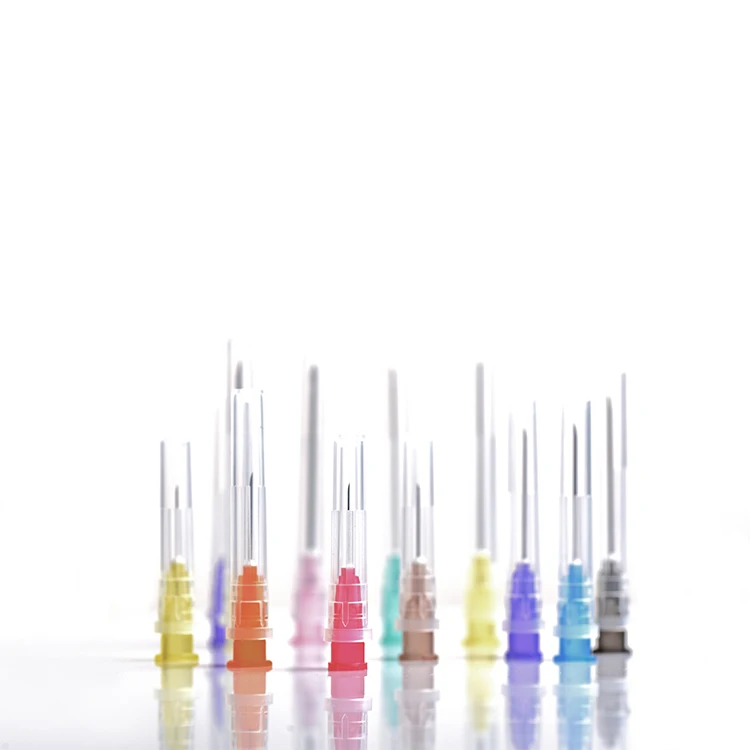 Customizable Safe and Reliable 0.5 Inch 14g-34g Stainless Steel Injector Needles Hypodermic Needles
