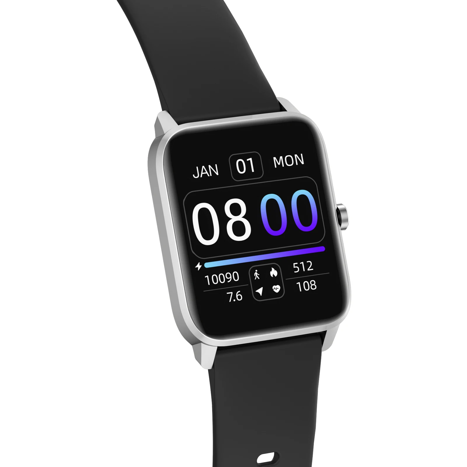 2021 Smart Watch KW22 Heart Rate Bracelet with Touch Screen