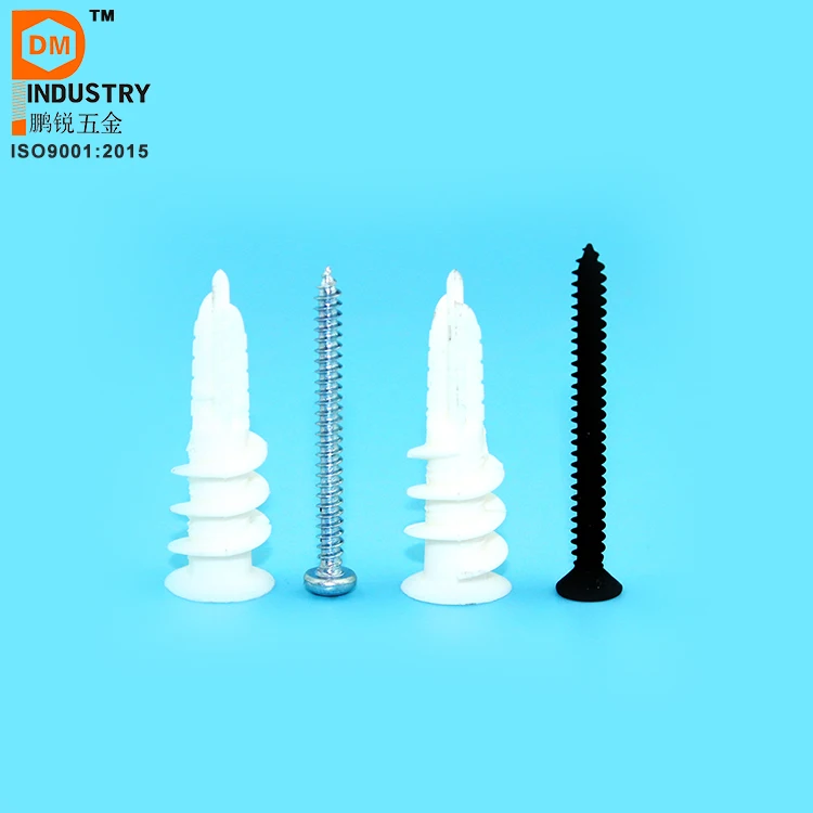 Plastic drywall anchor screw self tapping anchors